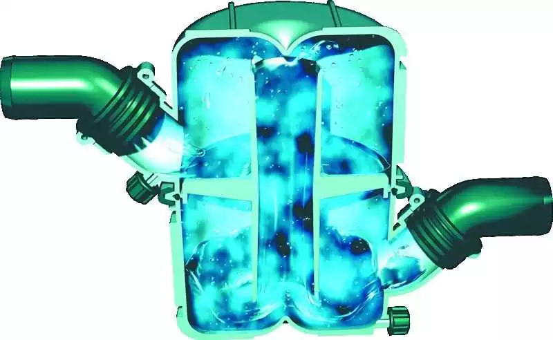 Waterlock NLP40 orientable 360 diamètre 40mm boite à eau échappement