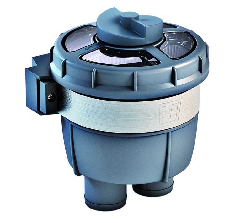 Filtres eau de mer 23 L/min Type 470 raccords tuyaux diamètre 13mm
