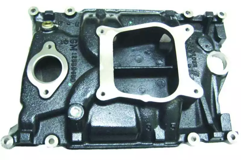 Collecteur d'admission V6 Vortec V6 4.3L collecteur en fonte pour carbu 4 corps