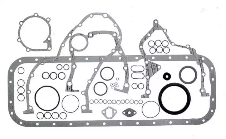 Kit joint pochettes joints complémentaires basse Volvo TAMD/MD41A/B 876362 Modèles 41 42 43 44 KAD300A KAMD300A