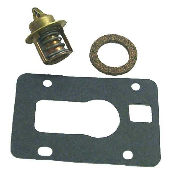 Kit thermostat 160°F OMC origine Thermostat OMC 982554 Joint OMC 314809 Joint OMC 313416