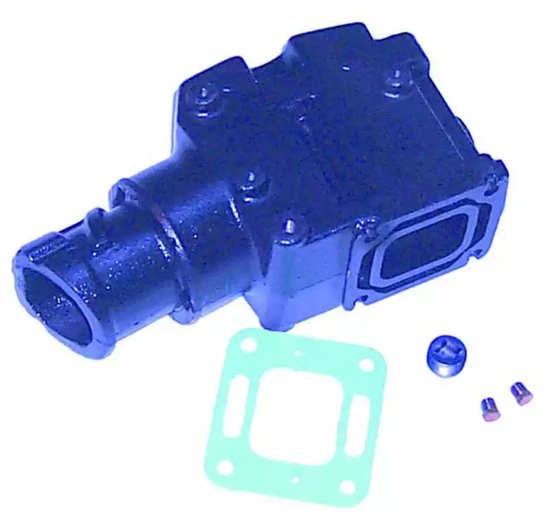 Coude 7° Mercruiser V6 V8 diamètre 100 mm utiliser avec collecteurs 18-1952-1 18-1953-1 18-1957-1