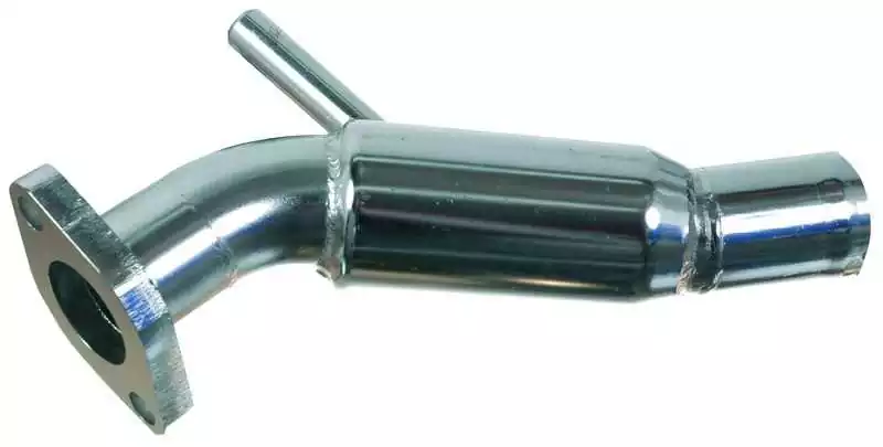 Coude d'échappement Volvo inox MD1-3, 6, 7, 11,17