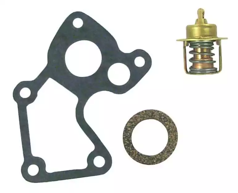 Kit thermostat 143° F60 CV (69-70) 65cv 70 CV (71-88) Johnson Evinrude 396987 avec 332108 et 313416