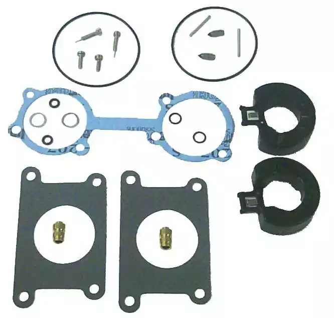 Kit x 2 carburateurs E48 96-97 C55 90-95 35 à 60cv Yamaha 696-W0093-02-00 Mercury Tohatsu