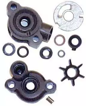 Kit de pompe à eau F50 T50 T60 60cv C60 70cv C70 Yamaha 6H3-W0078-01,02 plus 6H3-44311-00