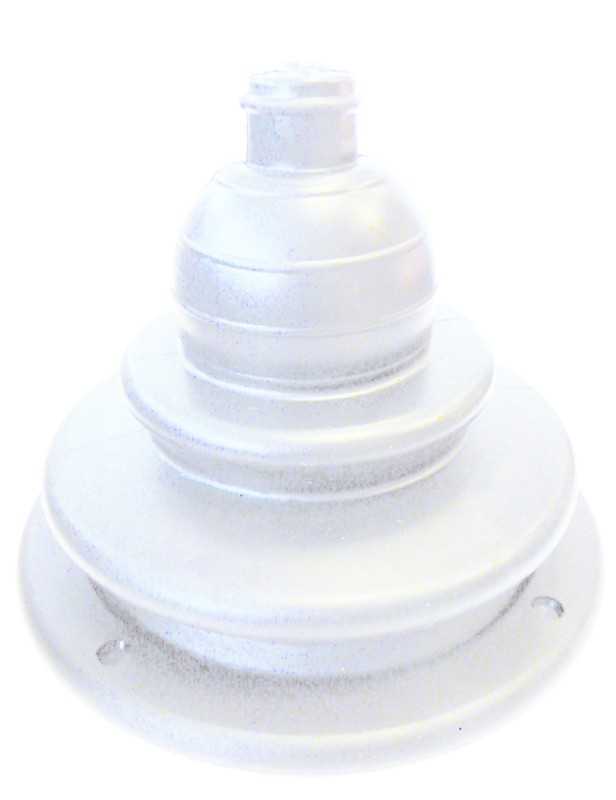 Kit soufflet de passage avec anneau blanc perçage diamètre 105 mm