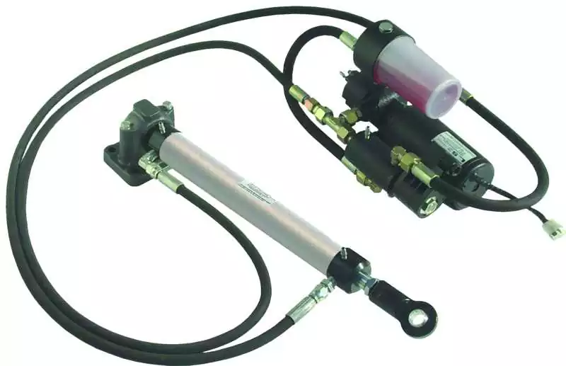 Verin linéaire hydraulique Groupe RV2 ST BP 12V NEWAVE montage extérieur