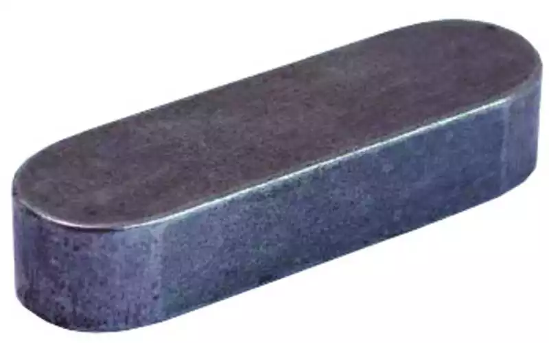 Clavette d'arbre inox 10X8X65mm arbre diamètre 35mm