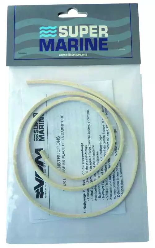 Tresse au téflon diamètre 14 mm imprégnées de PTFE