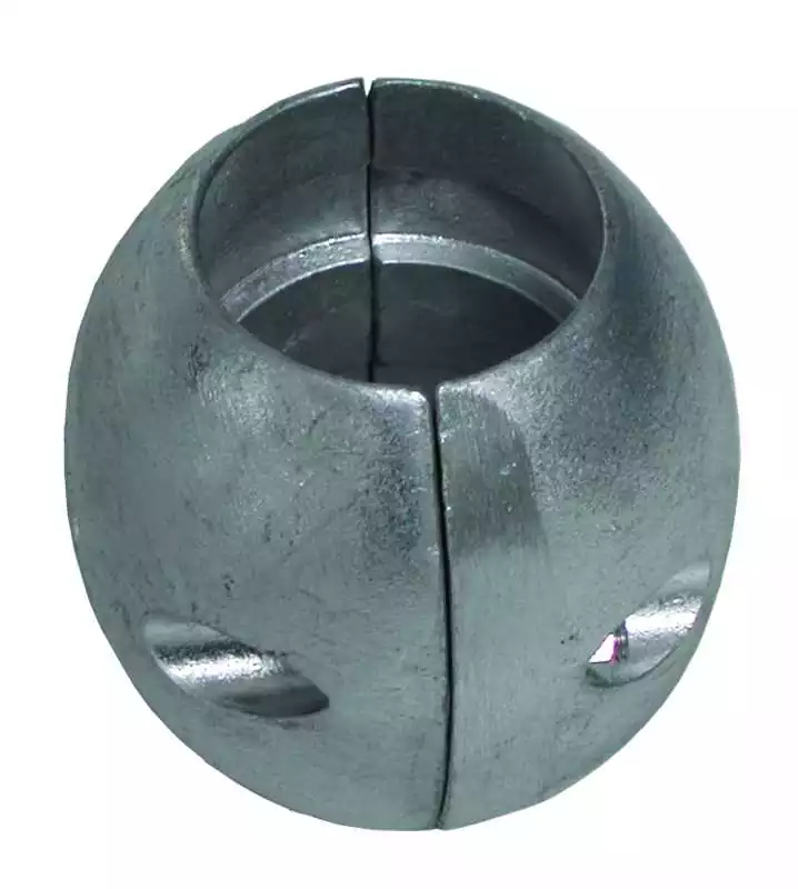 Anode zinc noix d'arbre diamètre 80mm
