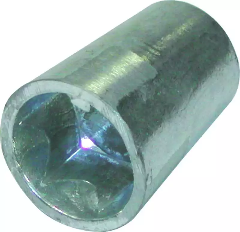 Anode embout d'arbre Zinc diamètre 35mm 6 pans