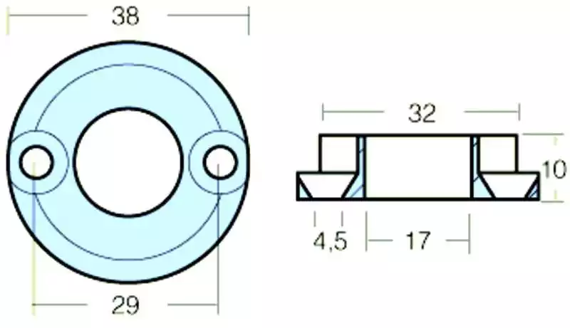 Anode pour propulseurs BOW25