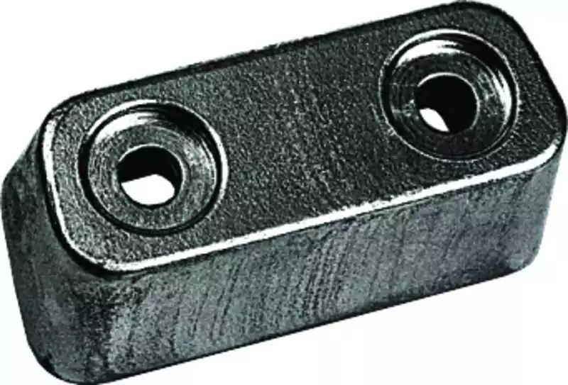 Anode zinc plaque pour OMC embase cobra OEM 986158 3853930