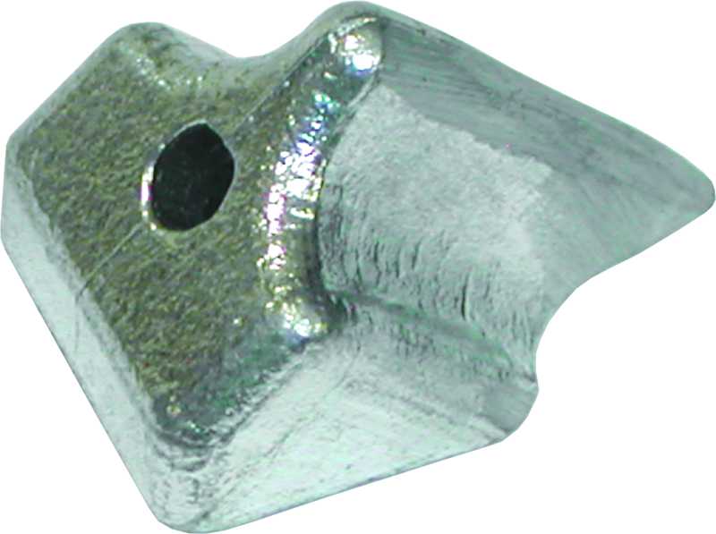 Anode zinc sous pied pour OMC 4-7cv OEM  432397