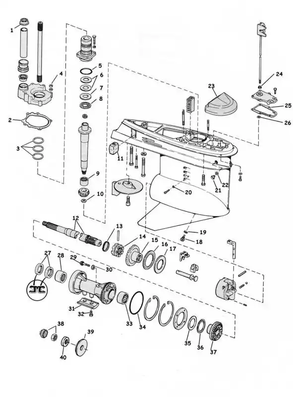 Anode OMC embase COBRA origine 984513 3853818