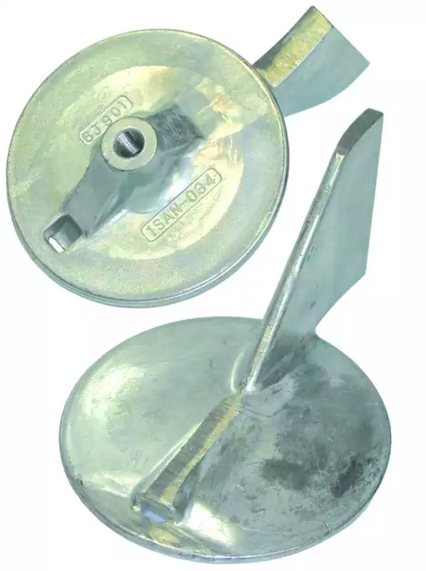 Anode zinc dérive pour Yamaha 150-175-200-225cv