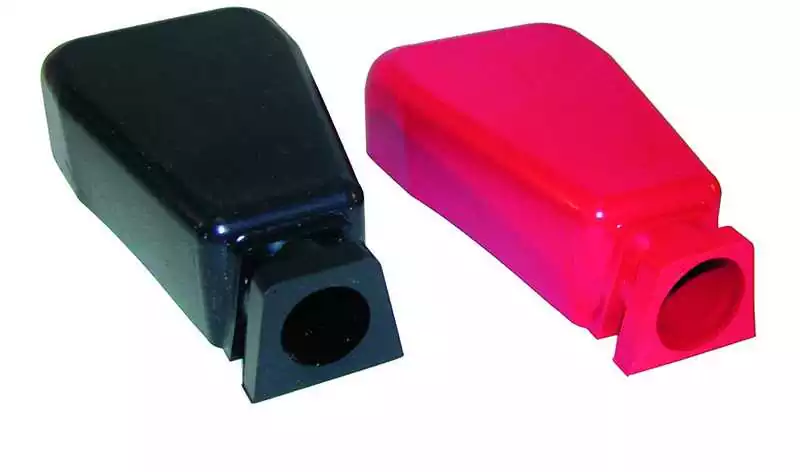 Capuchons Cache cosse batterie standard câble max 50-70mm2 la paire