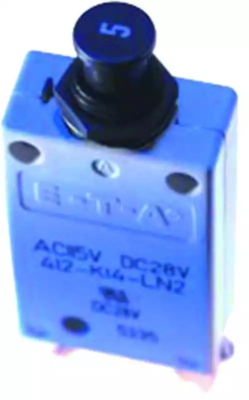 Disjoncteur thermique 90A fixation collerette filetée bornes à vis M6