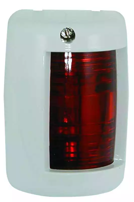 Feux de position mini Feu bâbord 112,5 degrés rouge