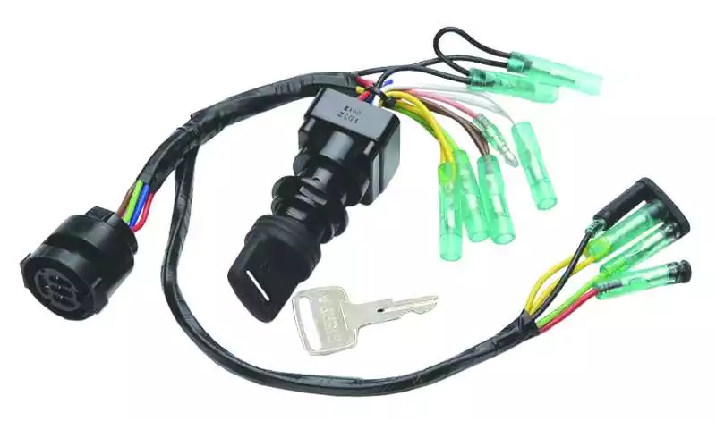 Clé contact moteur 4T Yamaha Montage sur tableau de bord origine 6K1-82510-06-00