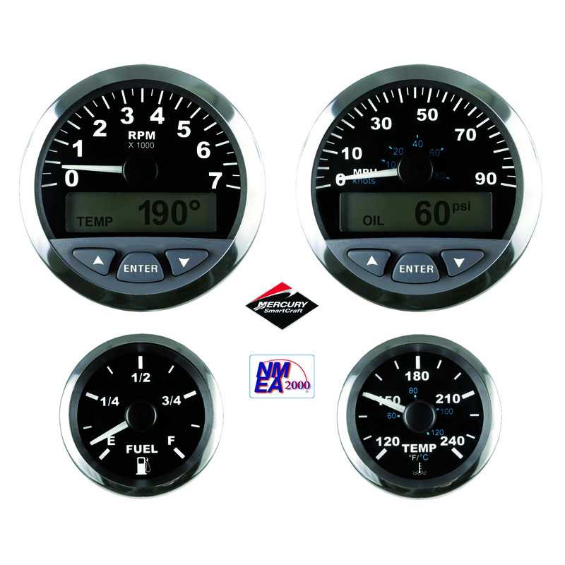 Indicateur Afficheur vitesse speedo 50MPH avec LCD Diamètre 76 mm