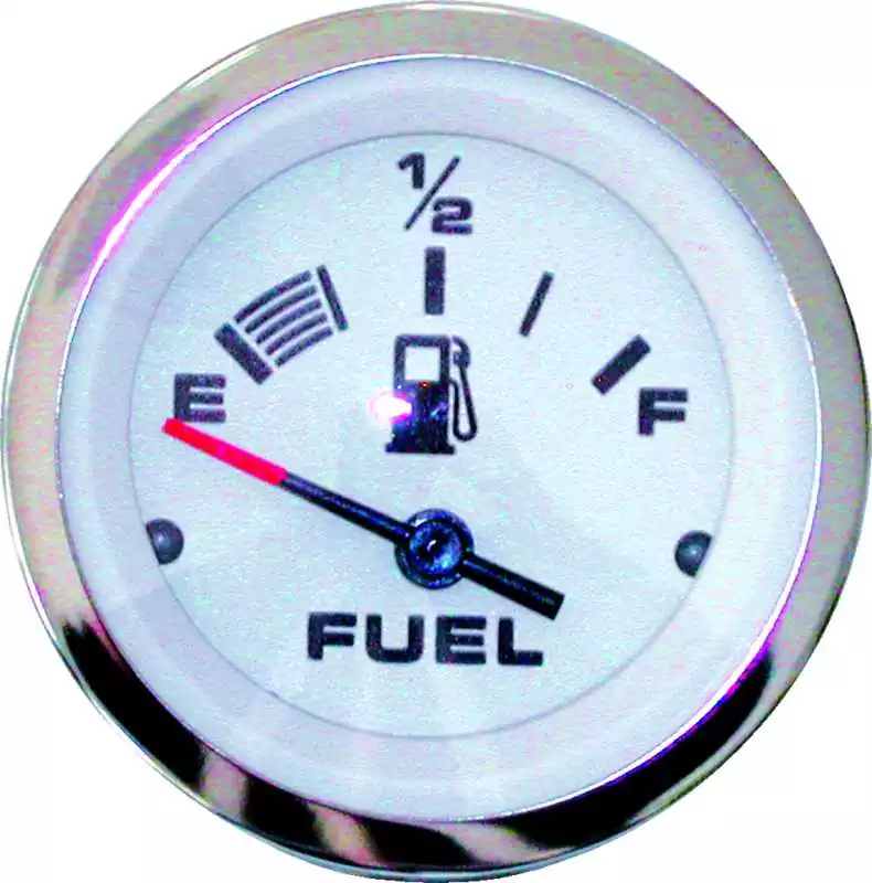 Jauge à carburant LIDO PRO 33-240ohms jauge cadran blanc diamètre perçage 52mm