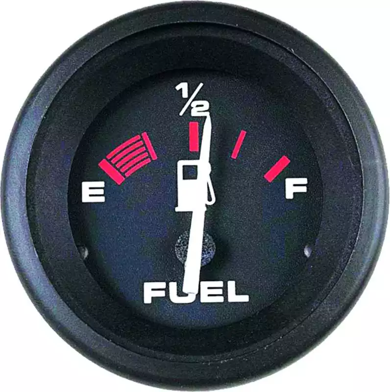 Jauge à carburant AMEGA 33-240ohms Jauge cadran noir diamètre perçage 52mm