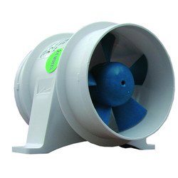 Ventilateur extracteur en ligne 6,7 m3/mn 12V diamètre 100mm