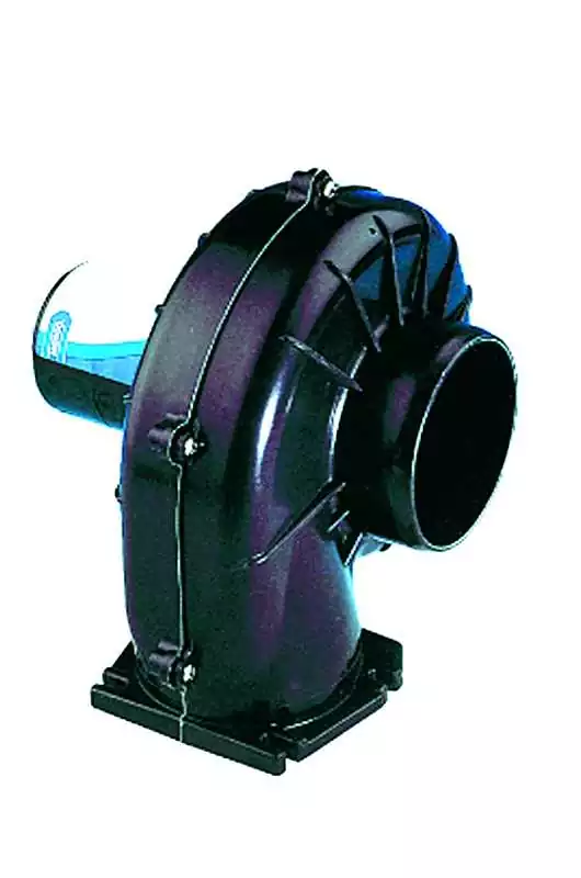 Ventilateur fixe sur cloison 3 m3/mn 12V diamètre 75mm 6 Ampères