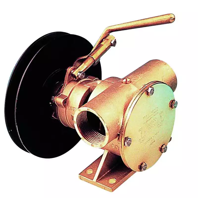 Pompe à embrayage manuel débit 4920 L/h sortie 1'' BSP Pompe à embrayage manuel débit 4920 L/h sortie 1'' BSP