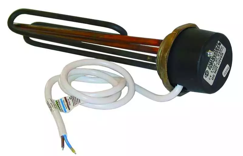 Résistance de chauffe eau 230V 2kW diamètre filetage 65mm