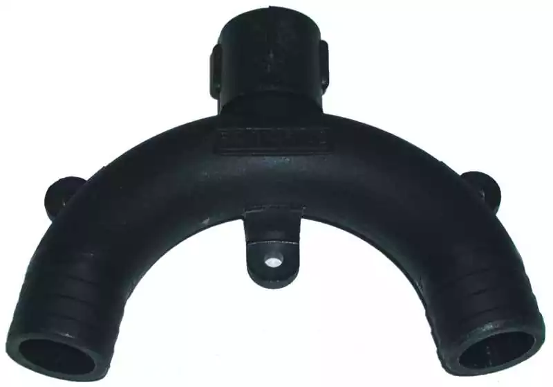 Coude évent 25 mm 1" coude anti-siphon entrée et de sortie tuyaux WC marin