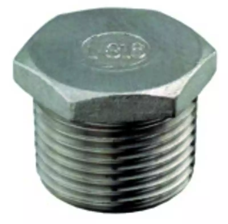 Bouchon inox Male 3/8" diamètre 10mm