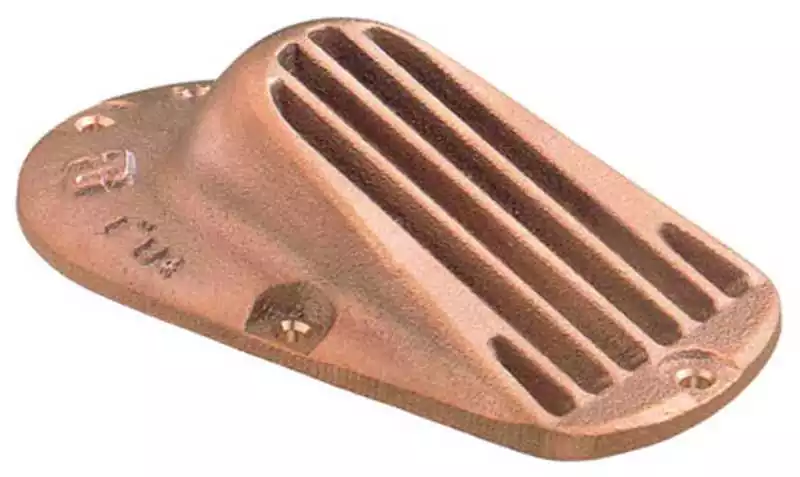 Crépine bronze diamètre 40mm Longueur 154 mm Largeur 88mm