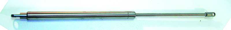 Kit Vérin à gaz tout inox Force 80N Course 150mm Longueur D 390mm 06-15-150-390EE80N