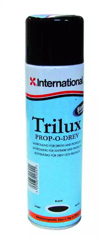 Antifouling Trilux Prop-O-Drev Noir 500ml hélices Aérosol embases hélices arbres