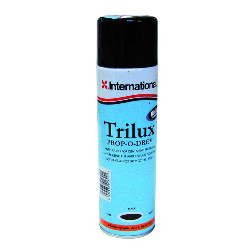Antifouling Trilux Prop-O-Drev Noir 500ml hélices Aérosol embases hélices arbres