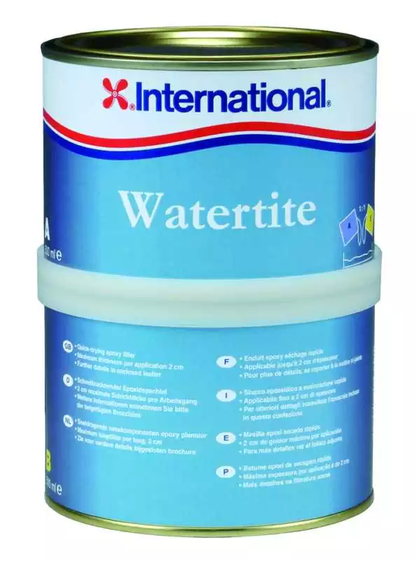 Watertite enduit époxydique 1L séchage rapide sur polyester métaux bois