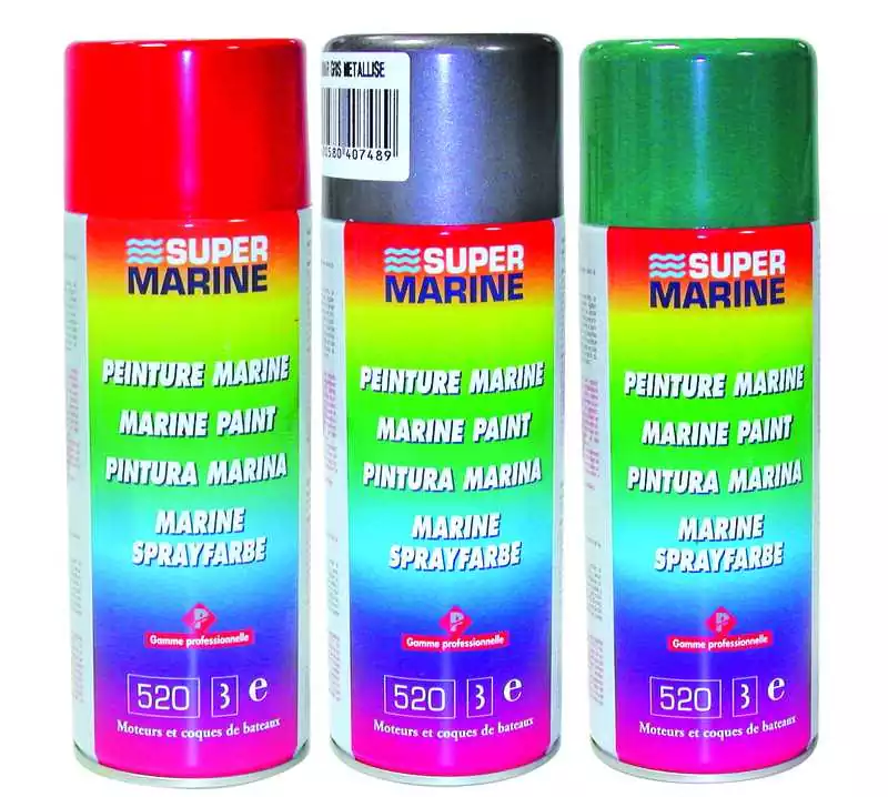 Peinture marine inboard YANMAR Gris métal 1987 et après Aérosol 400ML