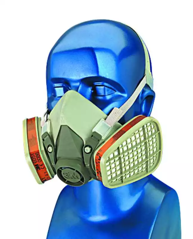 Masques respiratoires pré-filtres pour la poussière demi masque 6200 3M