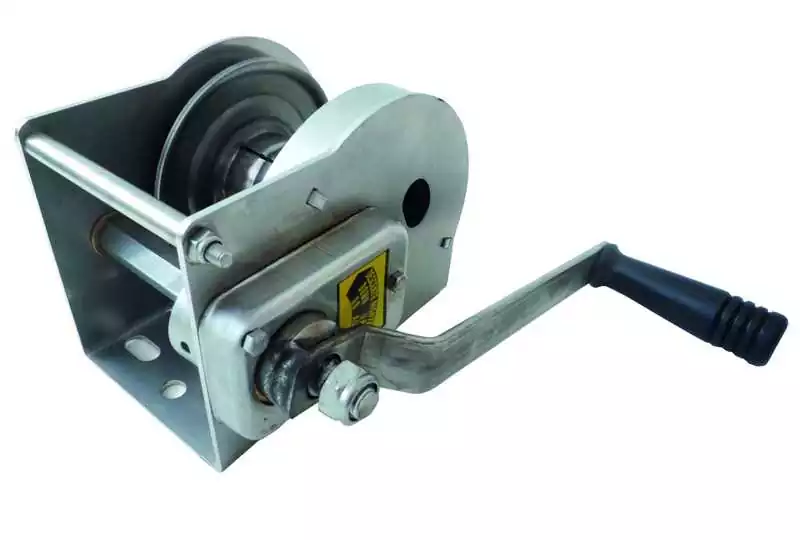 Treuil auto-freiné tout inox capacité de halage 900 kg