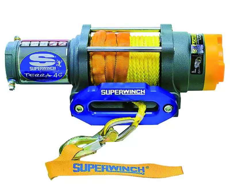 Treuil électrique TERRA 45 SR 2041kg 12V avec câble synthétique 15m
