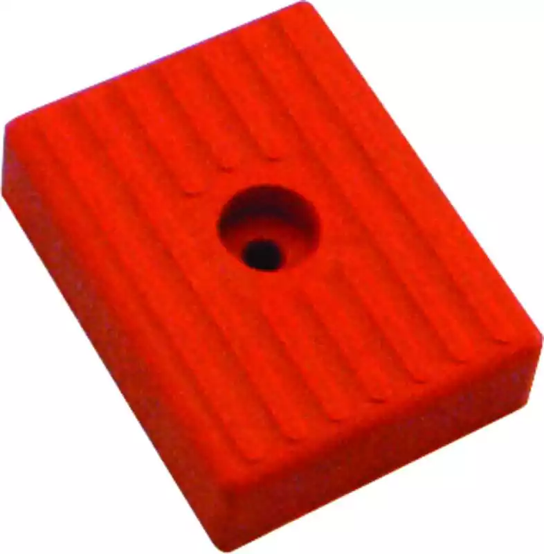 Patin rouge GM 020 Longueur 300mm largeur 100mm
