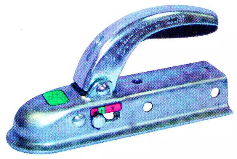 Tête d'attelage tôle pour tube 60 x 60 mm PTC 750 kg