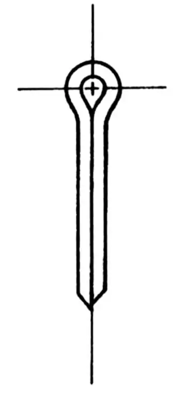 Boite de 50 goupilles fendues diamètre 2.5 mm Longueur 25 mm