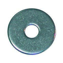 Boite de 50 rondelles plates large diamètre 4 mm