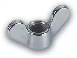Boite de 10 écrous papillon diamètre 4 mm