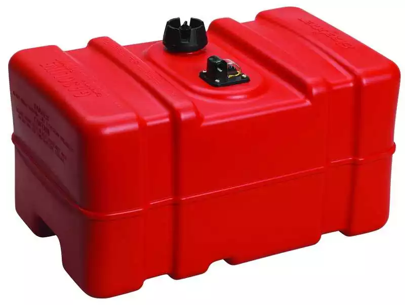Réservoir 45 Litres profile HAUT jauge sortie pour raccords en 1/4 NPT