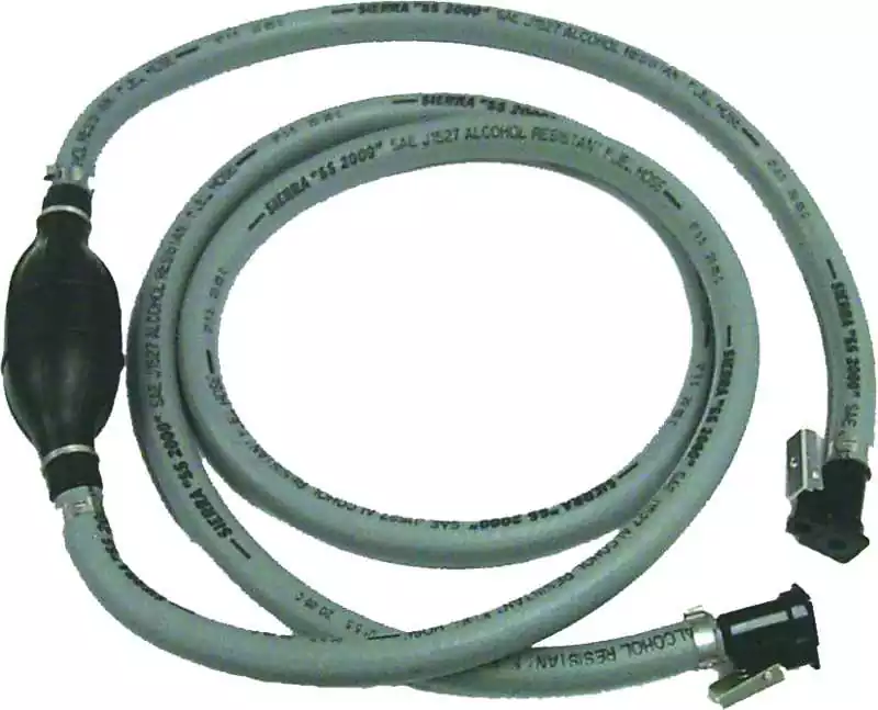 Tuyau hors bord avec raccords Mercury tuyau diamètre 10 mm poire d'amorçage et embouts